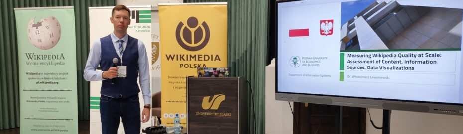 Sztuczna inteligencja w ocenie jakości Wikipedii: treści, źródła, wizualizacje danych